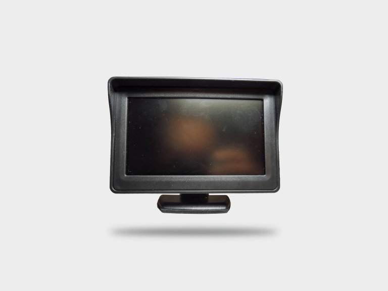 4.3" LCD monitor