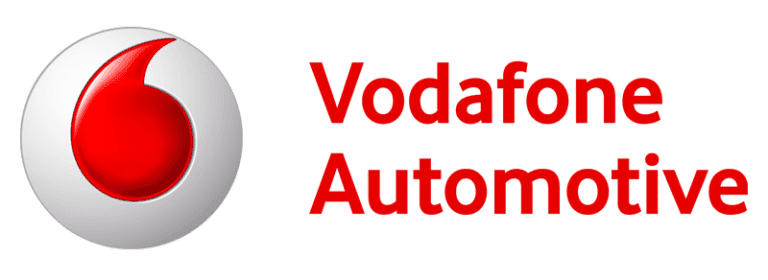 Vodafone Automotive logo